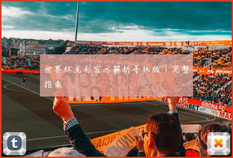 世界杯竞彩官方解析手机版｜完整指南