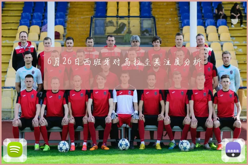 6月26日西班牙对乌拉圭关注度分析