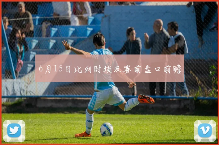 6月15日比利时埃及赛前盘口前瞻